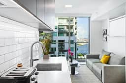 Pool & GYM Access! Modern Miami Studio w Sea Views - Image 4